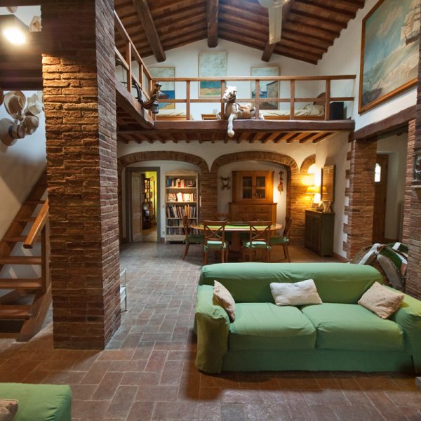 Living room of Docciole, Villa in Chianti