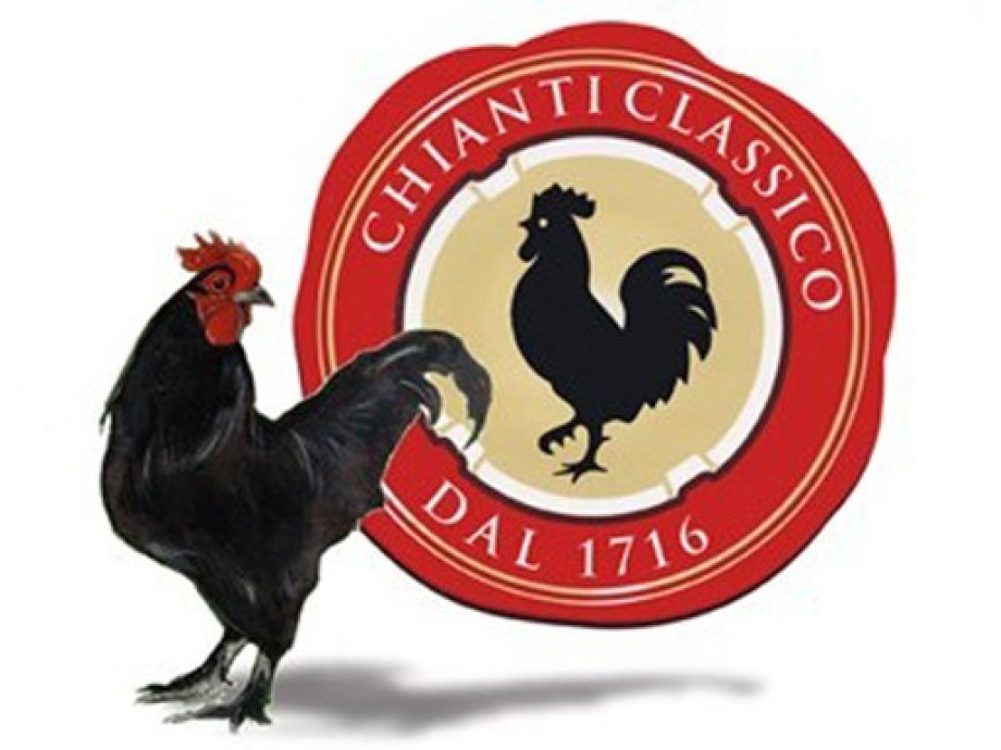 Why is the black rooster a symbol of the Chianti region?