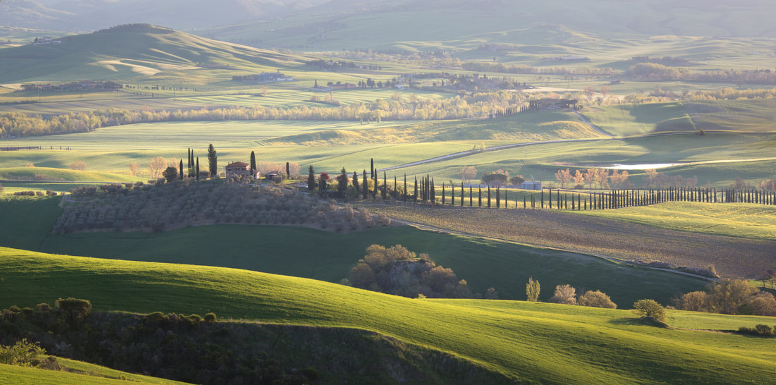 A beautiful photo of the area south of Siena by our favourite photographer Daniela Cesarei Crete Senesi